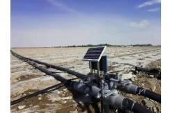 China 4 Station Valve 2km Wireless Irrigation Controller System Solar Supply supplier