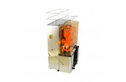China Commercial Orange Juice Machine , Auto Orange Lemon Fruit Squeezer 120W supplier