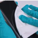 Continuous Filament Polyester Knit Wipes Pre Wetted 100% Polyester Cleanroom Wipes
