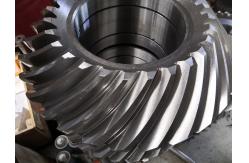 China 11 Module Helical Bevel Gear 20CrMnTi Grinding Transmission Gears supplier
