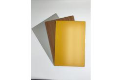 China Fluorocarbon Coating Metallic ACP Sheet Panel 5mm  Composite supplier