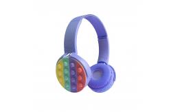 China ABS Stereo Bluetooth Headphone Pressure Relieved Panel Folding Wireless Headset supplier
