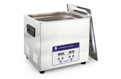 China Medical Tools Heated Ultrasonic Parts Cleaner Digital Timer 10.8 Liter supplier