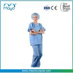 2022 Hot Sales Disposable Patient Scrub Suits Medical Apron Scrub Suits for sale