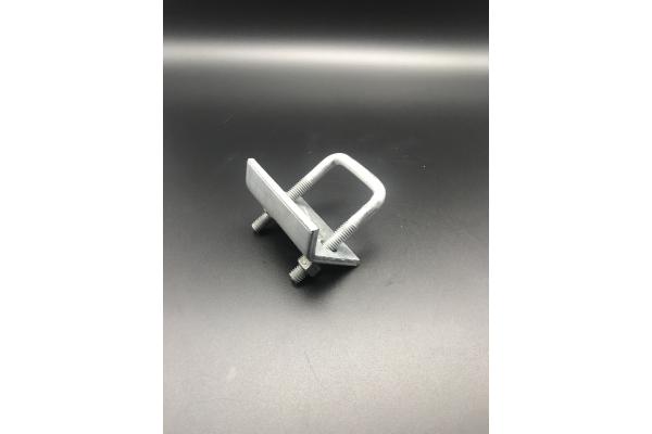Heavy Duty Galvanized Steel U Bolt Beam Clamp with Square Plate