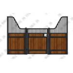 Heavy Duty Modular Steel Frame 50x50mm Horse Stall Fronts for sale