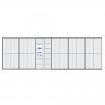 Contact-less self-service 7/24 Hours Intelligent laundry locker