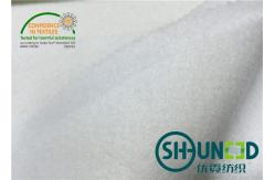 China Polyester Non Woven Felt Garments Accessories Pure White 150cm Width supplier