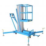 120kg Power Elevated Work Platform 12m Vertical Mast Boom Lift
