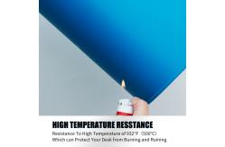 China Non Toxic Blue ESD Rubber Mat Silicone Rubber Phone Mat with magnetic section supplier