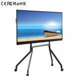 Aluminum Alloy Interactive Touch Screen Monitor Low Radiation Ultra Narrow Frame for sale