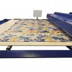 Automatic Foam Laminated Carpet Production Line with Cutting and Embossing Function for sale