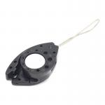 FTTX Self Adjustable Fiber Drop Wire Clamp For Flat Round Drop Cable for sale