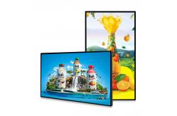 China 55inch Wall Mounted Lcd Advertising Display Monitor Indoor 250cd/M2 supplier