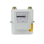 Smart AMR Prepaid Gas Electric Meter , Steel Case Household Gas Meter With IC Card for sale