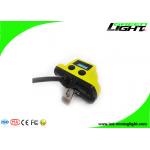 13600 MAh LED Miner Cap Lamp IP68 Waterproof 25000 Lux Coal Miners Headlamp