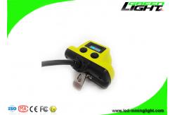 China 13600 MAh LED Miner Cap Lamp IP68 Waterproof 25000 Lux Coal Miners Headlamp supplier