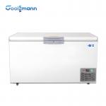 Supermarket Deep Chest Freezer Island Large Glass Sliding Cabinet for sale