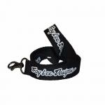 Personalized OEM Logo Sublimation Printing Lanyard Black Blue Color For Key for sale