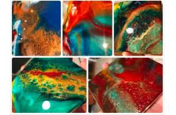 China iron oxide pigment for cosmetics mica pigment epoxy resin pigment color DIY artwork supplier
