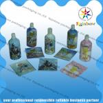 Colored Printing Shrink Sleeve Labels 40 - 60 Micron For Plastic Bottles for sale