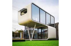 China Prebuild Windproof Apple House with Sliding Glass Door Terrace Deck supplier