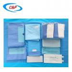 Waterproof Knee Arthroscopy Disposable Surgical Pack Drapes Universal for sale