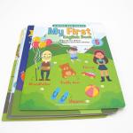 Hard Cover Text Book Printing Services Film Lamination Perfect Binding for sale
