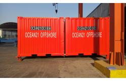 China High Strength Certified Shipping Containers 10ft Easy Operation Height 2591MM supplier