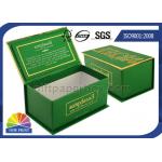 Diamond Decorated Hinged Lid Gift Box , Rigid Cardboard Box Luxury Design for sale
