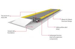 China 60 Tons Commercial Truck Scales ZEMIC Load Cells Computerised Digital Pitless Weighbridge supplier