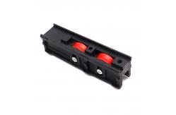 China Smooth Operation Door Window Rollers Pulleys With Nylon Bearing supplier