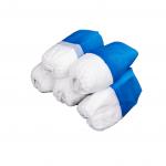 Anti Bacterial Waterproof Blue And White Disposable Use Medical PP+CPE Shoe Cover for sale