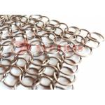 Electroplating Metal Ring Mesh Space Division in Easy Installation