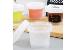 China 180ml Soup Ice Cream Reusable Plastic Cups With Lids supplier
