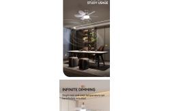 China Wholesale    LED Ceiling Fan Light E27 Remote Control 3 Colors Changeable Indoor Home Decoration Bedroom LED Fan Light supplier