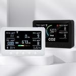 Mobile Sync Smart Air Quality Monitor Carbon Dioxide Pollen IAQ Monitoring Devices for sale