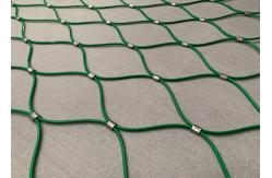 China SS304 Safety Protection Flexibility Stainless Steel Rope Mesh With Ferrule supplier