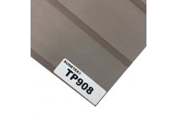 China Smart Motorized Roller Sheer Horizontal Blinds Fabric Three Layers supplier