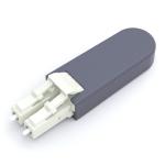 LC/UPC Duplex PVC (OFNR) OM1 62.5/125 Multimode Fiber Loopback Module for sale