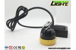 China IP68 450mA 12000lux Mining Hard Hat Lights 1200 Cycles supplier