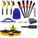 PP Intrior Exterior Interior Car Detailing Brush Kit 23 PCS for sale