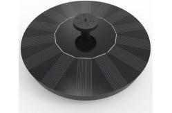China Water Styles Solar Bird Bath Fountain With Glass Solar Panel Durable supplier