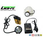 ATEX CE IP68 25000LUX Underground Cap Lamps