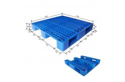 China 110x110cm Lightweight Plastic Pallet Steel Reinforced Plastic Pallets supplier