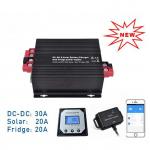 DC12V 30A Booster Charger Solar MPPT Controller Fridge Charger For RV Vehicle Car Yacht for sale