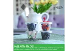 China OEM 1oz Disposable Plastic Cup For Condiment supplier