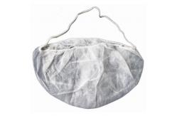 China White Reusable Food Safety Beard Nets Non - Bacterial For Food Handling supplier