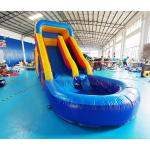 ODM Toddler Bouncy Castle Inflatable Water Slide With Pool for sale