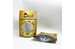 China 500g Capacity Laminated Matt Finish Zipper Coffee Bags Wiht Valve supplier